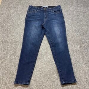 Wit & Wisdom Ab-solution Skinny Jeans Dark Wash‎ Denim 8P Petite